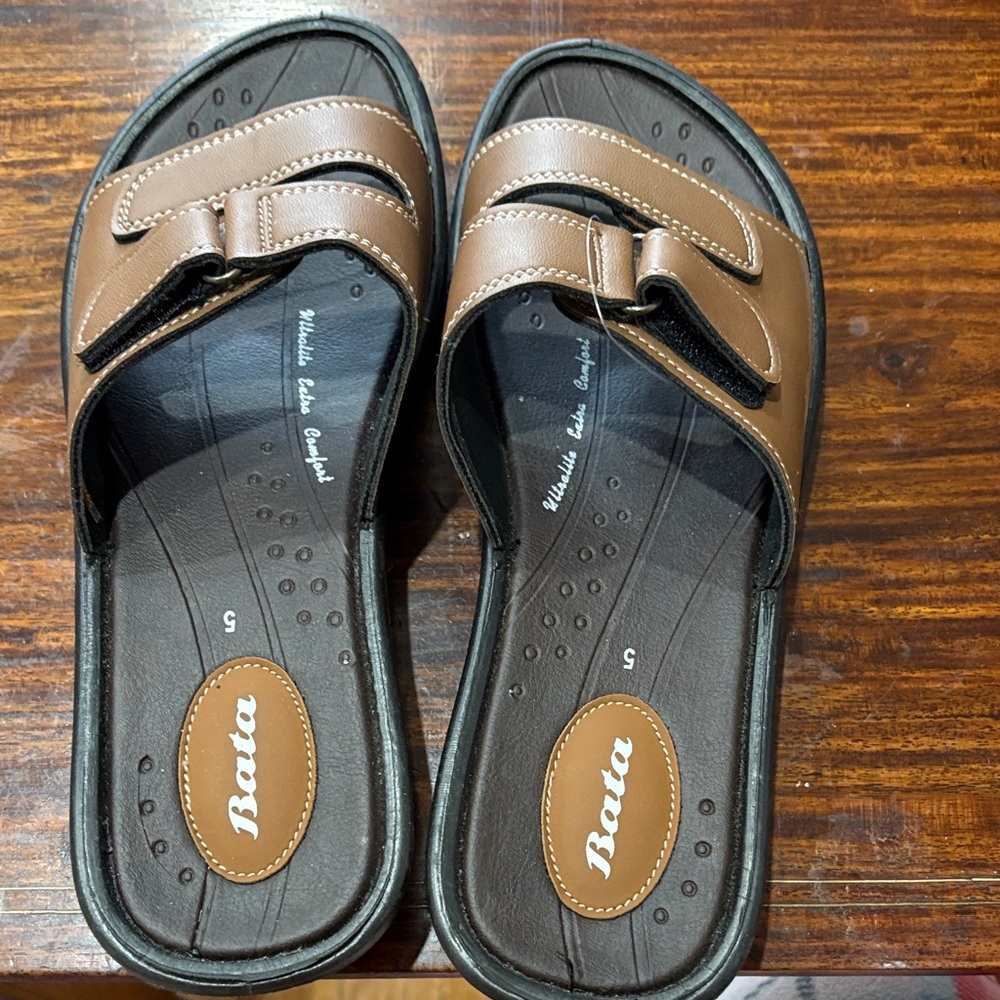 Brown Men's or women Sandals